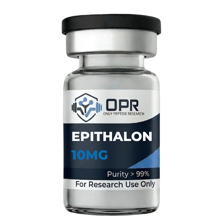 EPITHALON 10mg research peptide lyophilized powder for laboratory aging research studies
