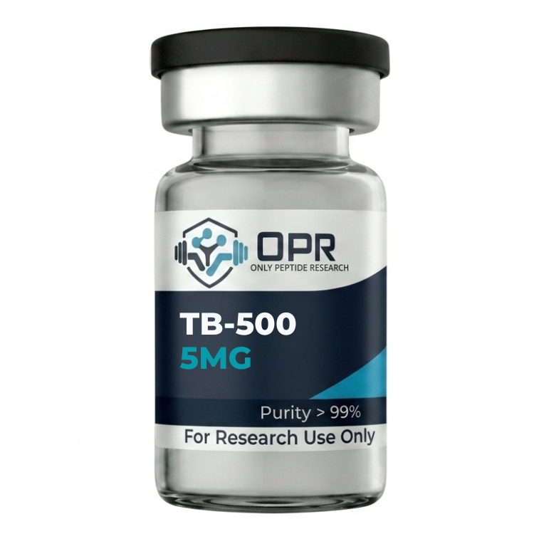 TB-500 5MG research peptide lyophilized powder for laboratory research studies